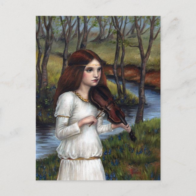 Carte Postale Woodland Angel (Devant)