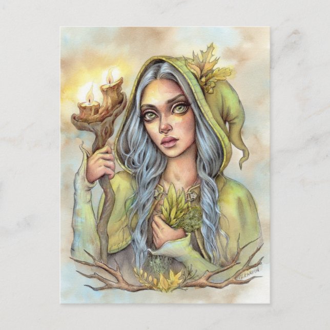 Carte postale Woodland Healer (Devant)