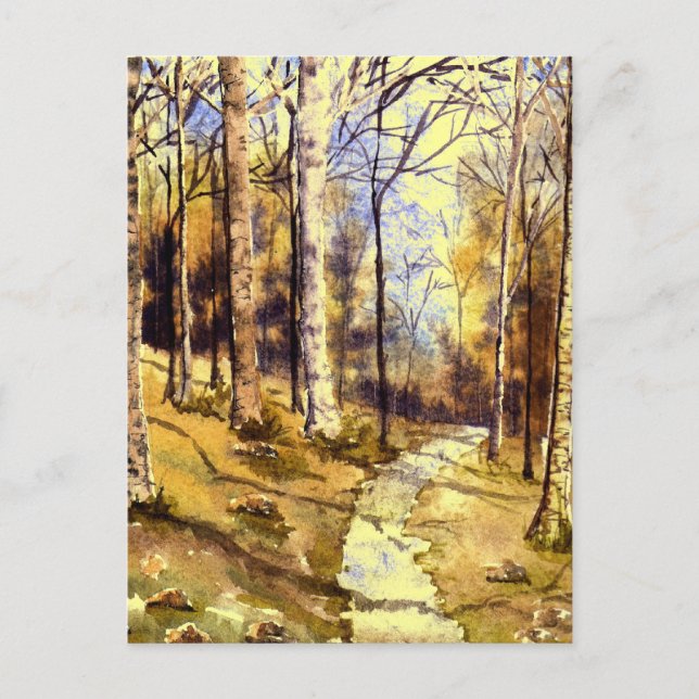 Carte postale 'Woodland Path' (Devant)