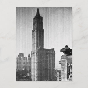 Carte Postale Woolworth Building Lower Manhattan New York City