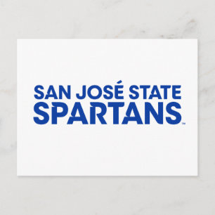 Carte Postale Wordmark de San Jose State Spartans