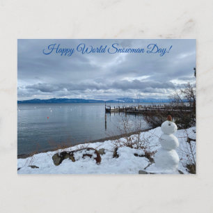 Carte Postale World2Celebrate : Joyeuse Journée mondiale des Sno