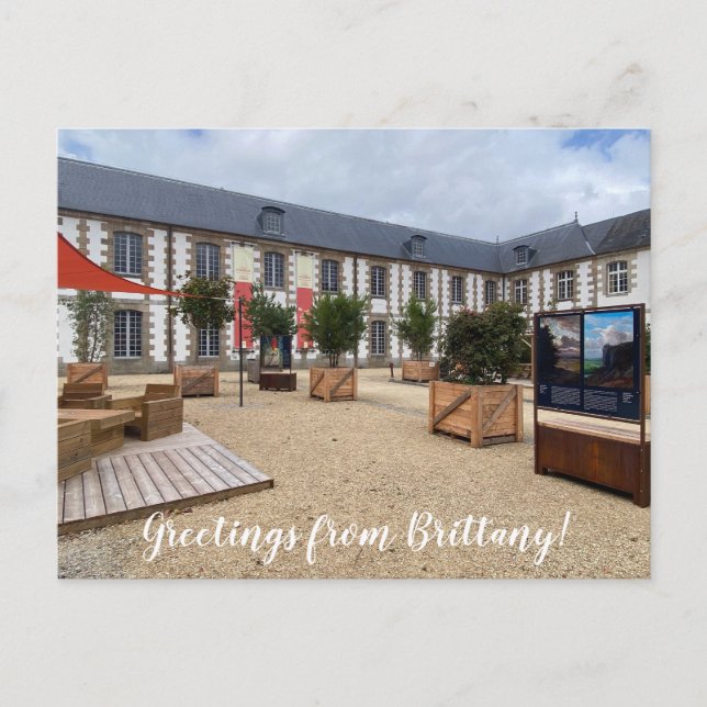 Carte Postale World2Celebrate : Salutations de Bretagne! (Devant)