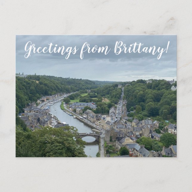 Carte Postale World2Celebrate : Salutations de Bretagne! (Devant)