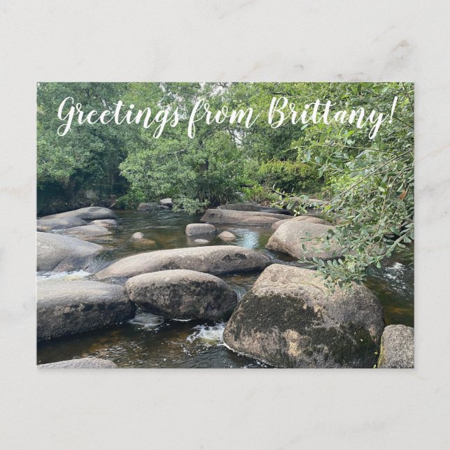 Carte Postale World2Celebrate : Salutations de Bretagne! (Devant)