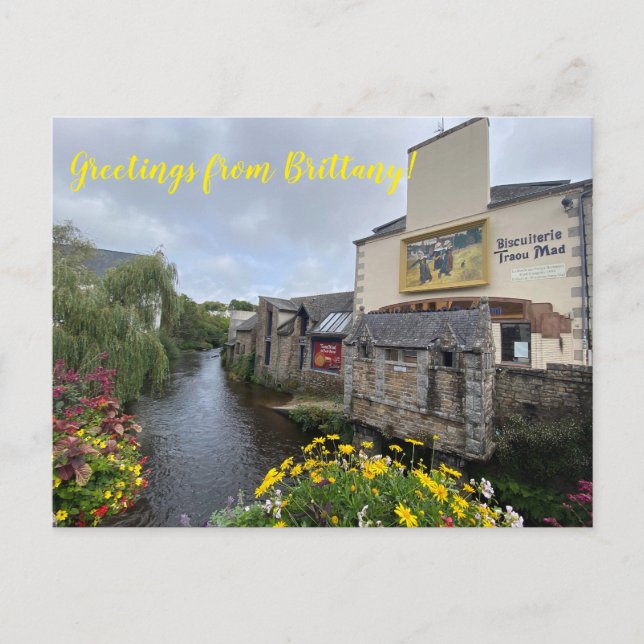Carte Postale World2Celebrate : Salutations de Bretagne! (Devant)