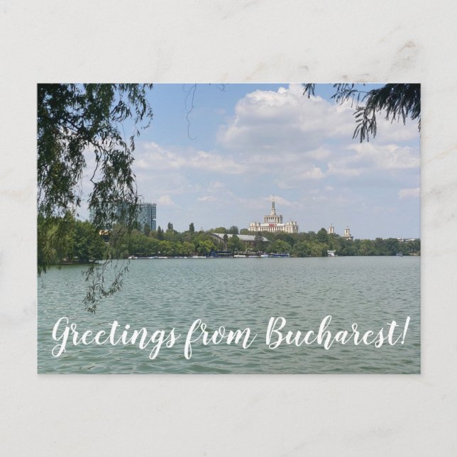 Carte Postale World2Celebrate : Salutations de Bucarest! (Devant)