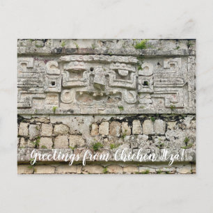 Carte Postale World2Celebrate : Salutations de Chichén Itzá!