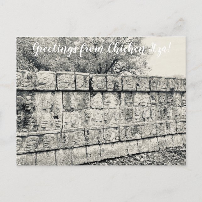 Carte Postale World2Celebrate : Salutations de Chichén Itzá! Po (Devant)