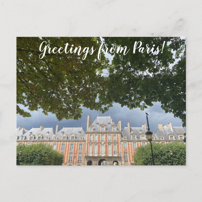 Carte Postale World2Celebrate : Salutations de Paris! (Devant)