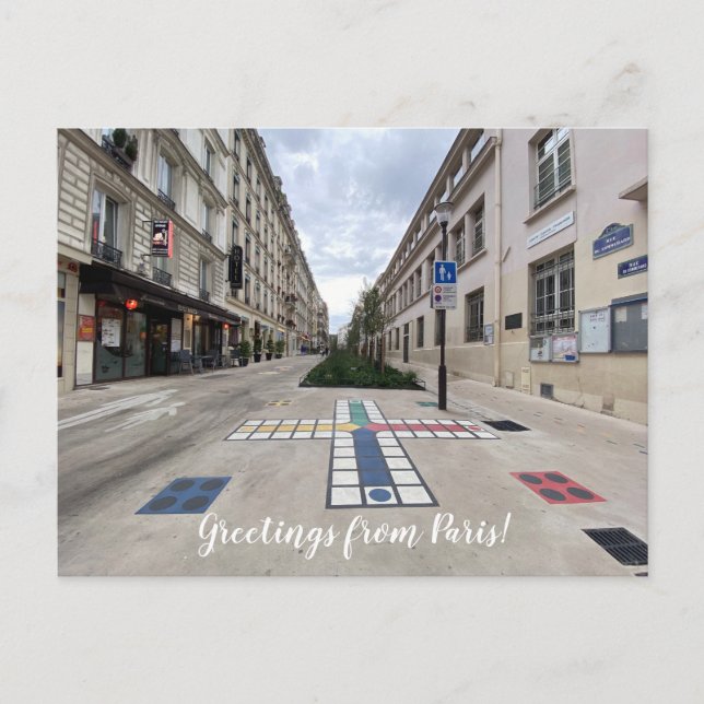 Carte Postale World2Celebrate : Salutations de Paris! (Devant)