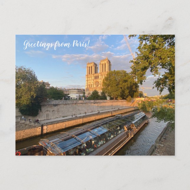 Carte Postale World2Celebrate : Salutations de Paris! (Devant)