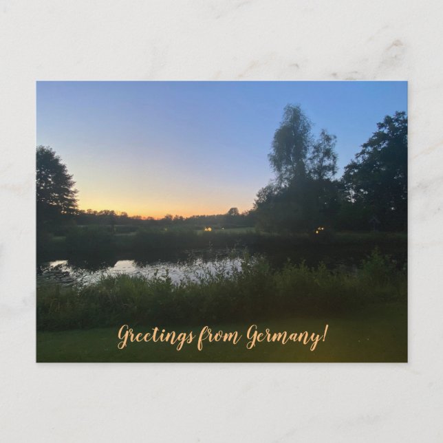 Carte Postale World2Celebrate : Spreewald, Allemagne (Devant)