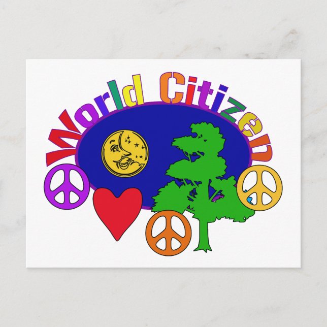 Carte Postale World Citizen (Devant)