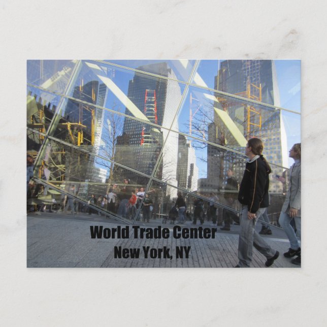 Carte Postale World Trade Center, NY (Devant)