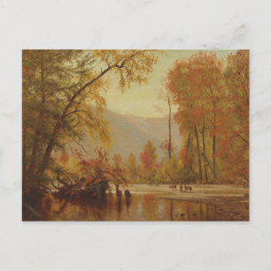 Carte Postale Worthington Whittredge - Automne sur le Delaware