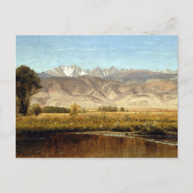 Carte Postale Worthington Whittredge Foothills Colorado (Devant)