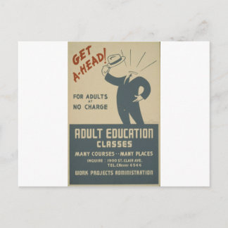 Carte Postale WPA - Éducation