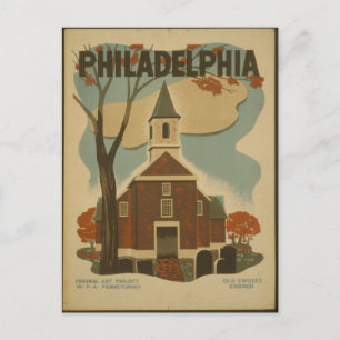 Carte postale WPA-Philadelphie