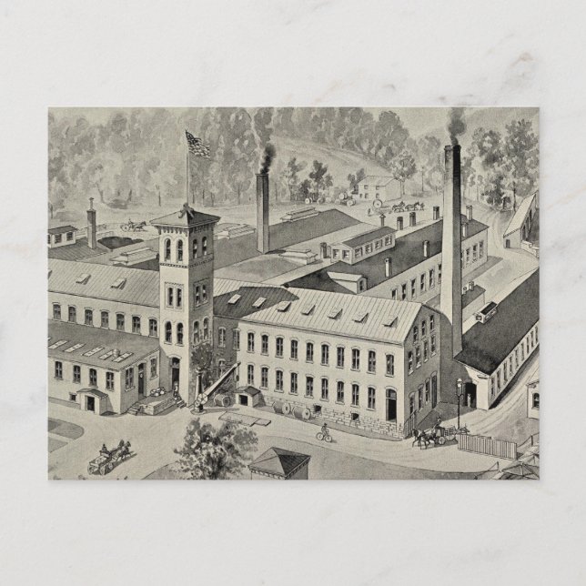 Carte Postale WR Brixey, fabricant (Devant)