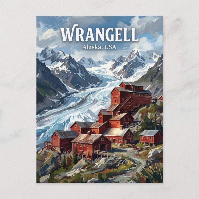 Carte Postale Wrangell-St. Elias États-Unis (Devant)