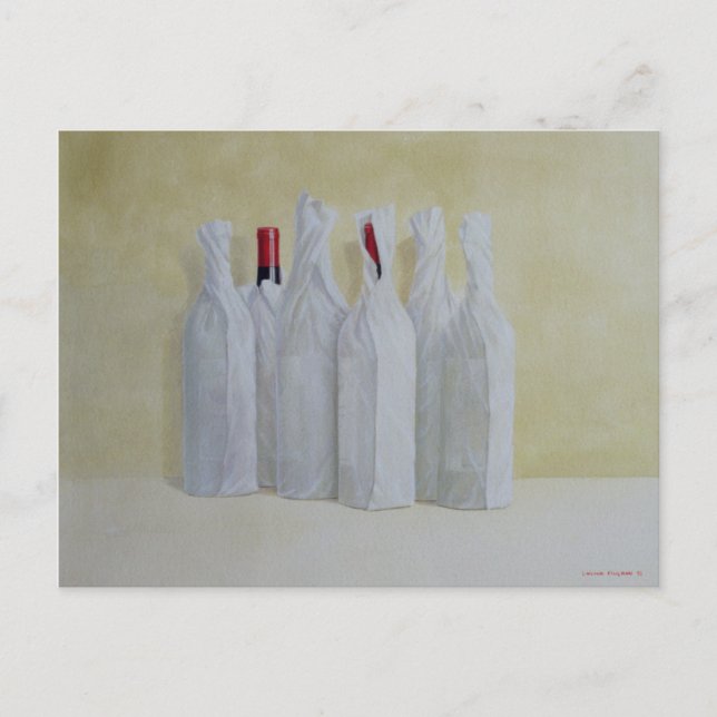 Carte Postale Wrapped Bottles Number 2 1990s (Devant)
