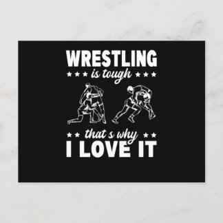 Carte Postale Wrestling Tough Why I Love It Martial Arts Fan