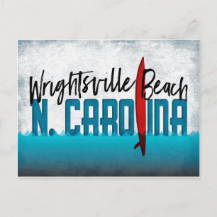 Carte postale Wrightsville Beach N. Carolina Surf