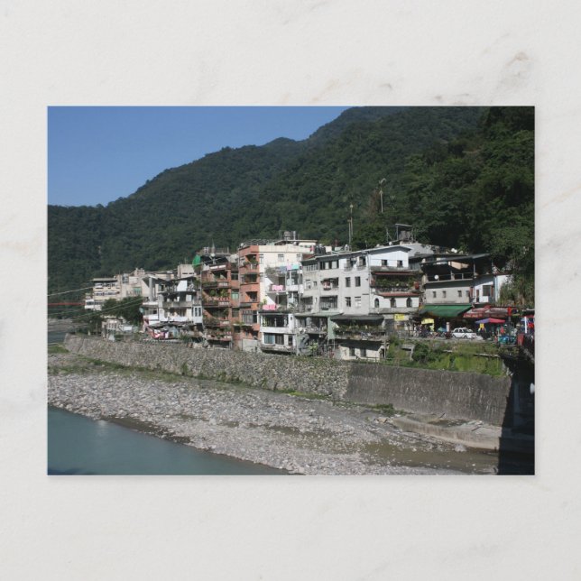 Carte Postale Wulai, Comté de Taipei, Taïwan (Devant)