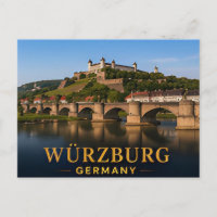 Wurzburg Allemagne Destination de Voyage Romantiqu