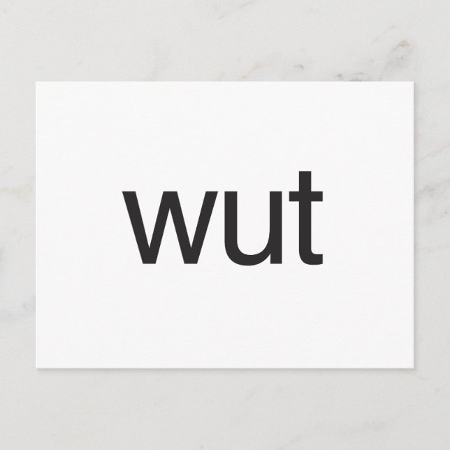 Carte Postale wut.ai (Devant)