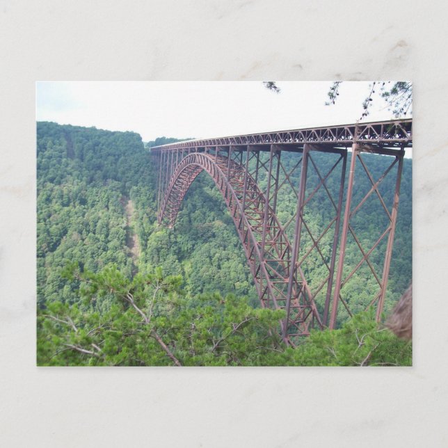 Carte Postale WV New River Gorge Bridge (Devant)