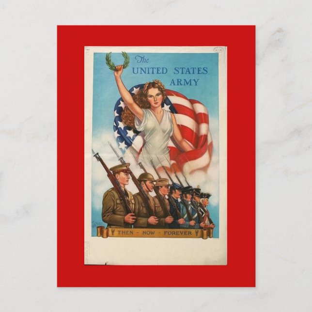 Carte Postale WW1 Collector Card 1917 US PROPAGANDA (Devant)