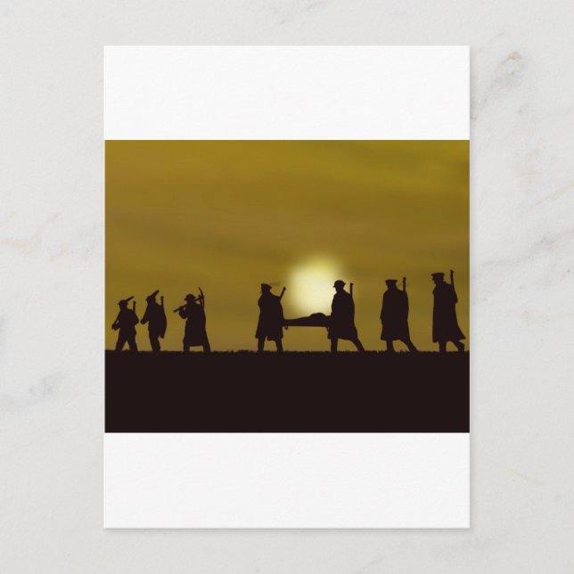 Carte Postale WW1 Héros britanniques (Devant)