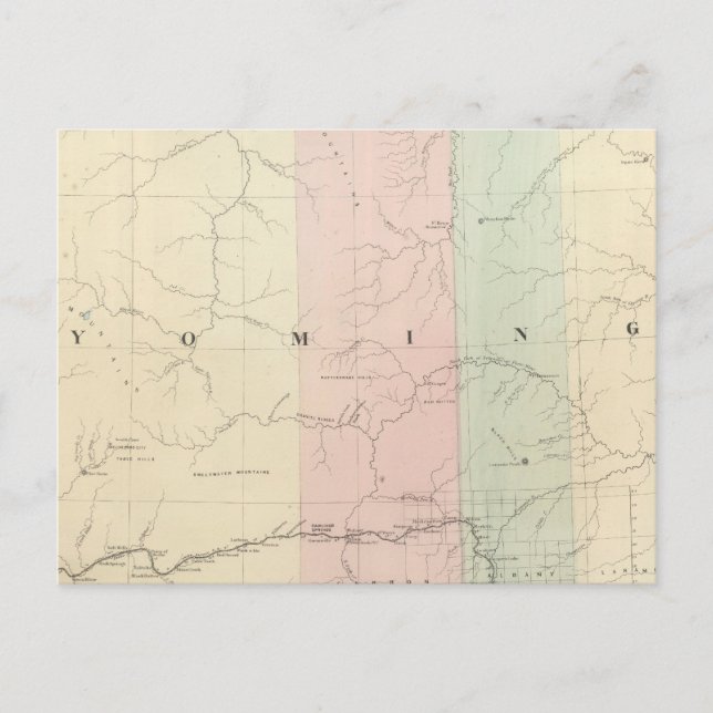 Carte Postale Wyoming (Devant)