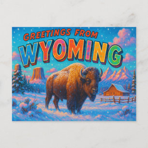 Carte postale WYOMING