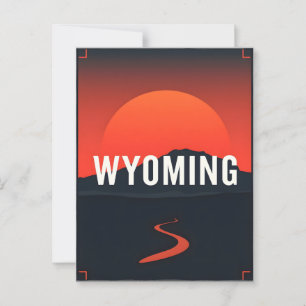Carte postale Wyoming