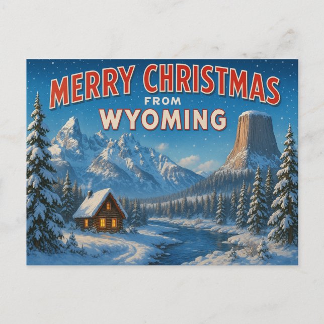Carte postale WYOMING (Devant)