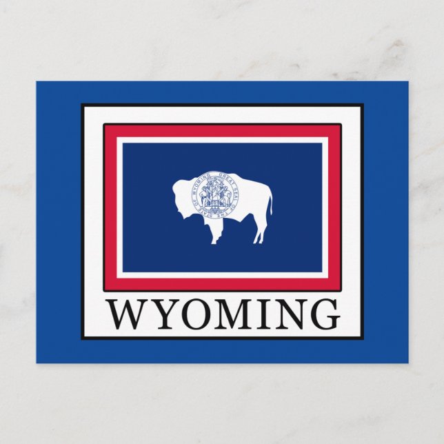 Carte Postale Wyoming (Devant)