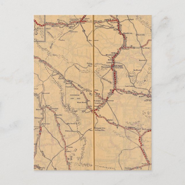 Carte Postale Wyoming 4 (Devant)