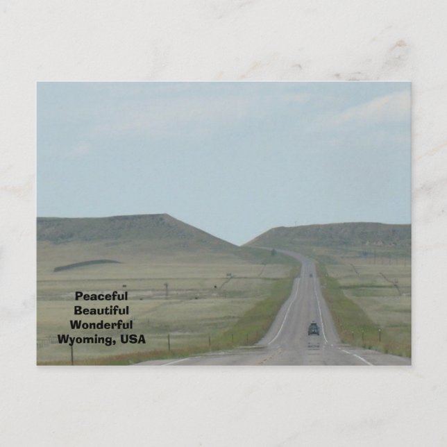 Carte Postale Wyoming merveilleux (Devant)