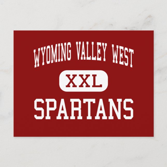 Carte Postale Wyoming Valley West - Spartans - Middle - Kingston (Devant)