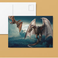 Wyverne Dragon Volant 