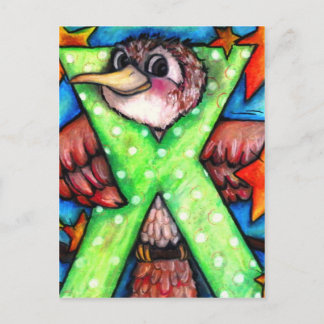 Carte Postale X est pour Xenops