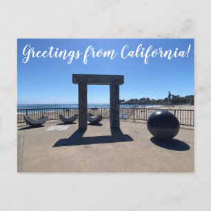 Carte Postale X.ITINERARIES : Salutations de California Postcard
