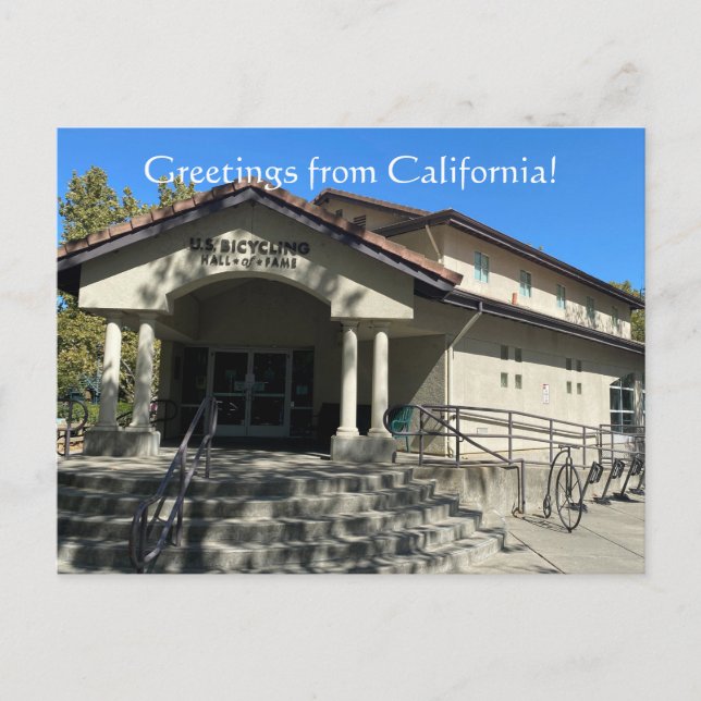 Carte Postale X.ITINERARIES : Salutations de Californie ! (Devant)