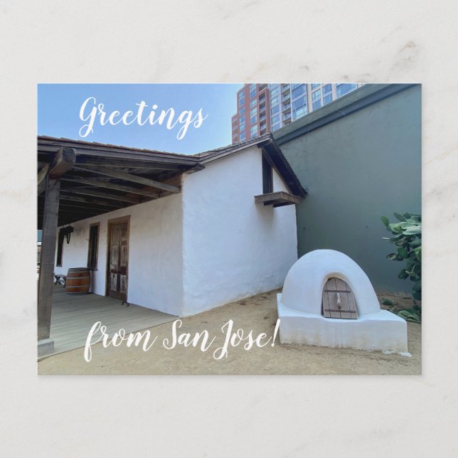 Carte Postale X.ITINERARIES : Salutations de San José ! (Devant)