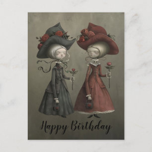 Carte Postale Xeniana et Xanianna, dames vintage