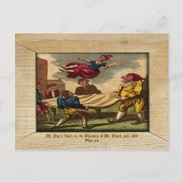 Carte postale XIV Punch & Judy (Devant)