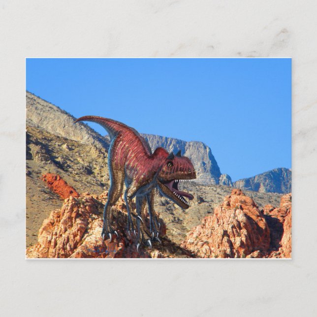 Carte Postale Xuanhanosaurus Dinosaur (Devant)